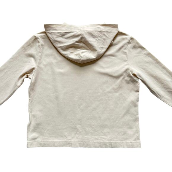 Tiny Whales Cropped Hoodie Top Size 8 - Picture 3 of 4